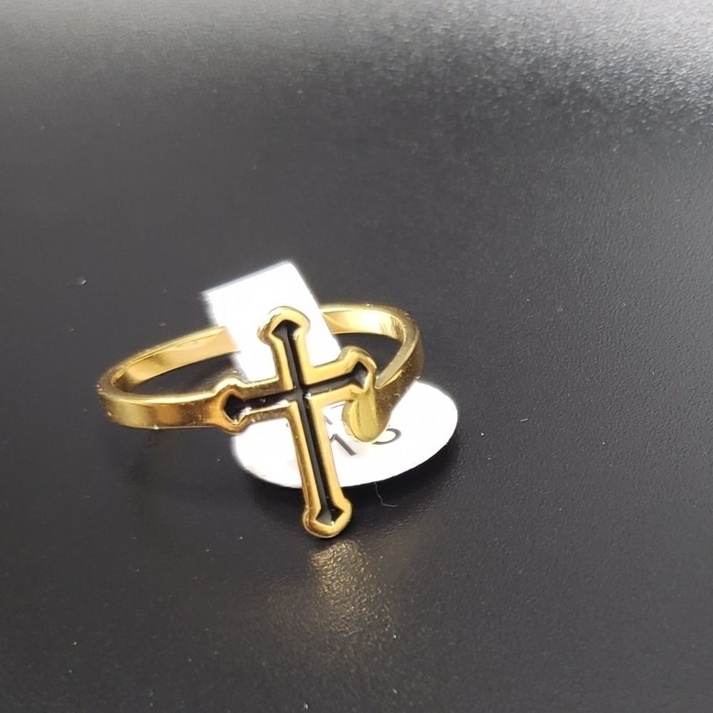 Stainless steel Cross ring
